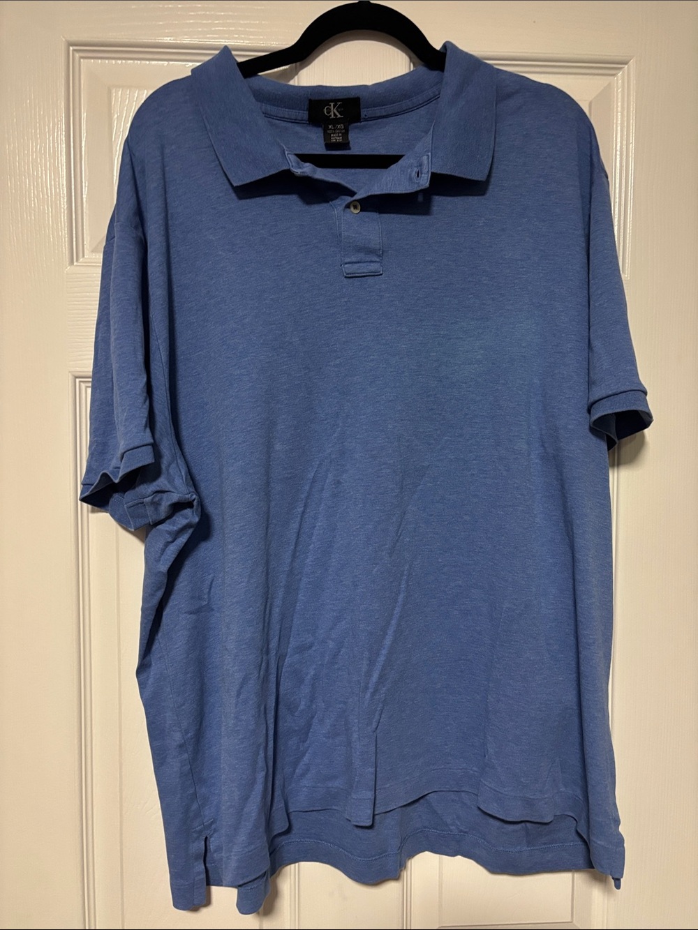 Calvin Klein Men’s Light Blue Polo Shirt